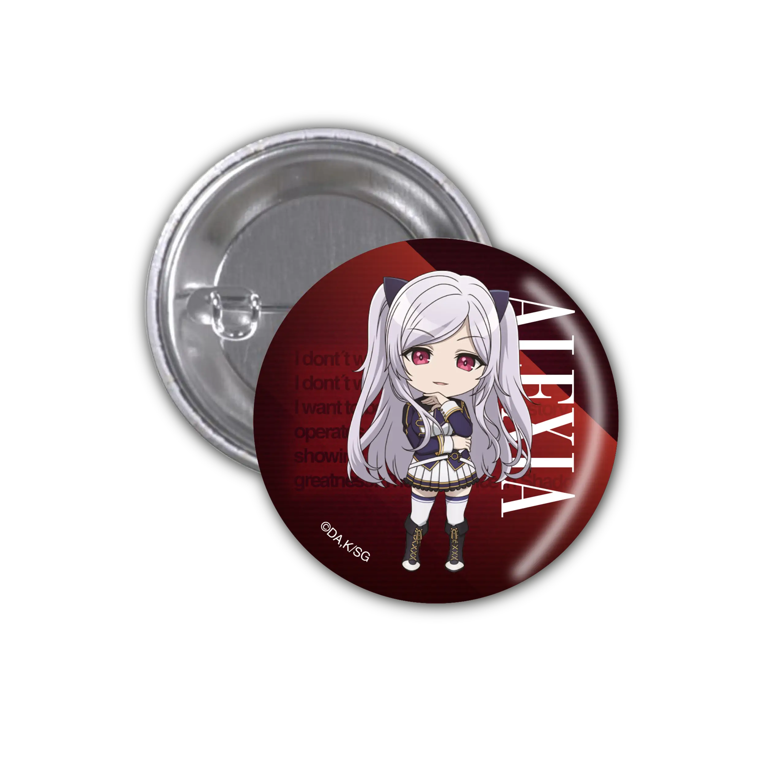 The Eminence in Shadow - Button - Alexia (matt)