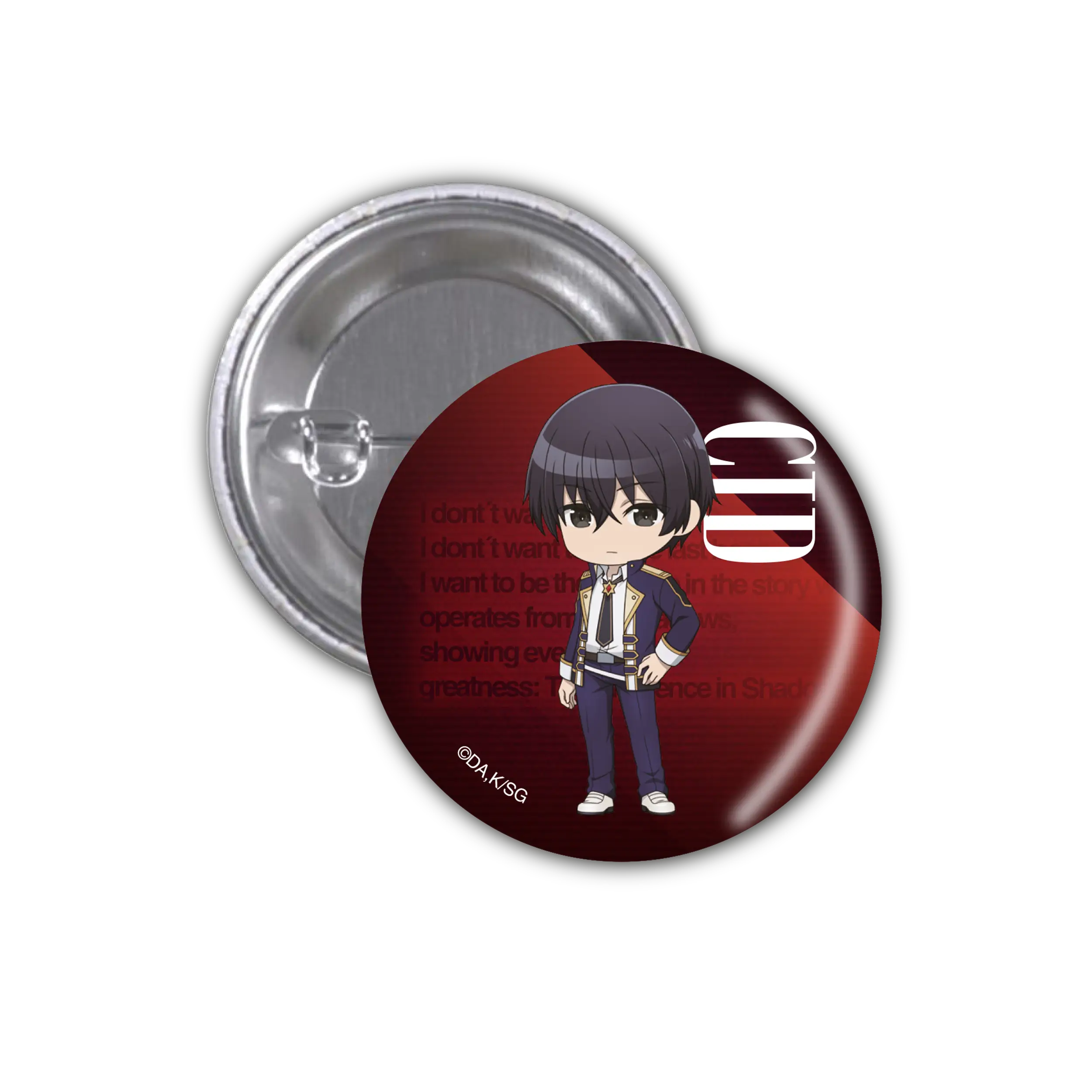 The Eminence in Shadow - Button - Cid (matt)
