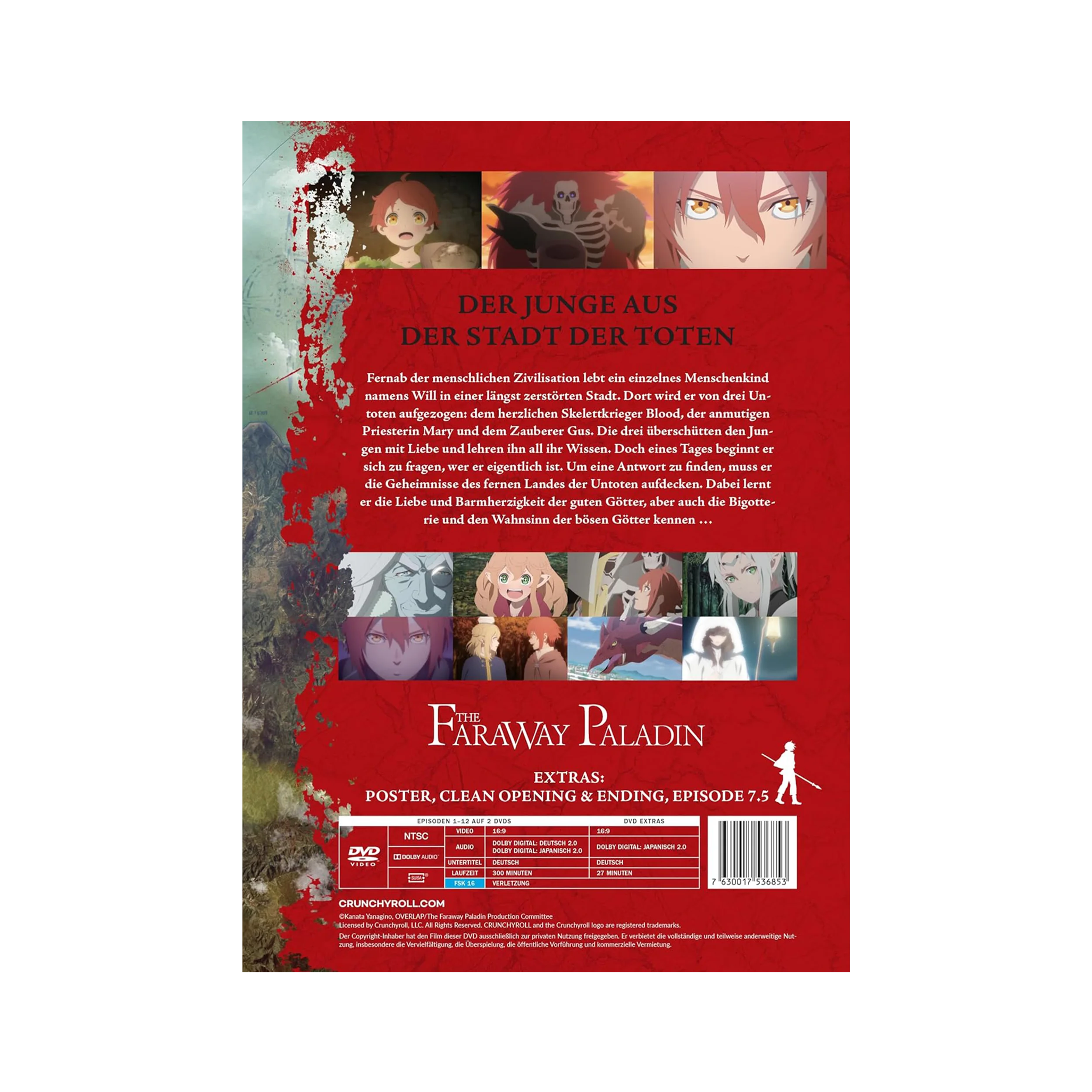 The Faraway Paladin - Staffel 1 - Gesamtausgabe (DVD)