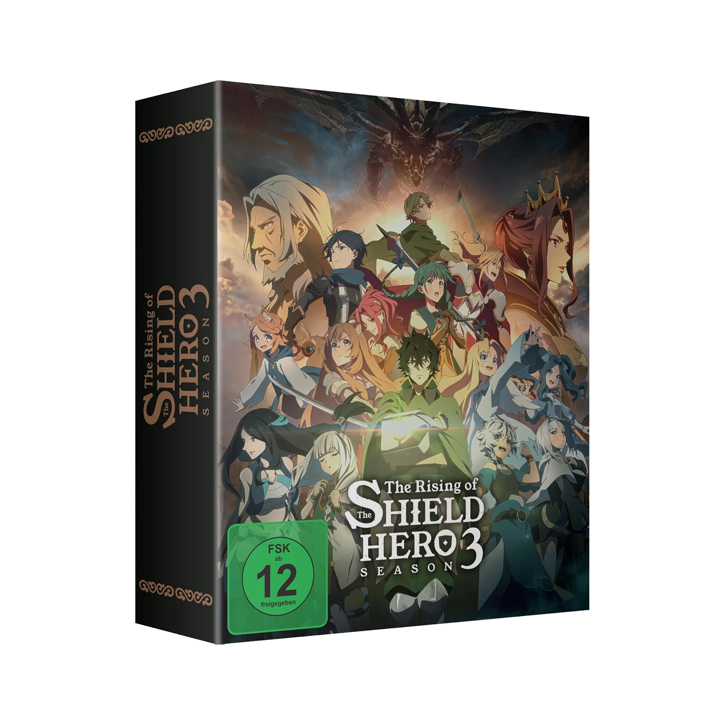 The Rising of the Shield Hero - Staffel 3 - Part 1 - mit Sammelschuber (DVD)