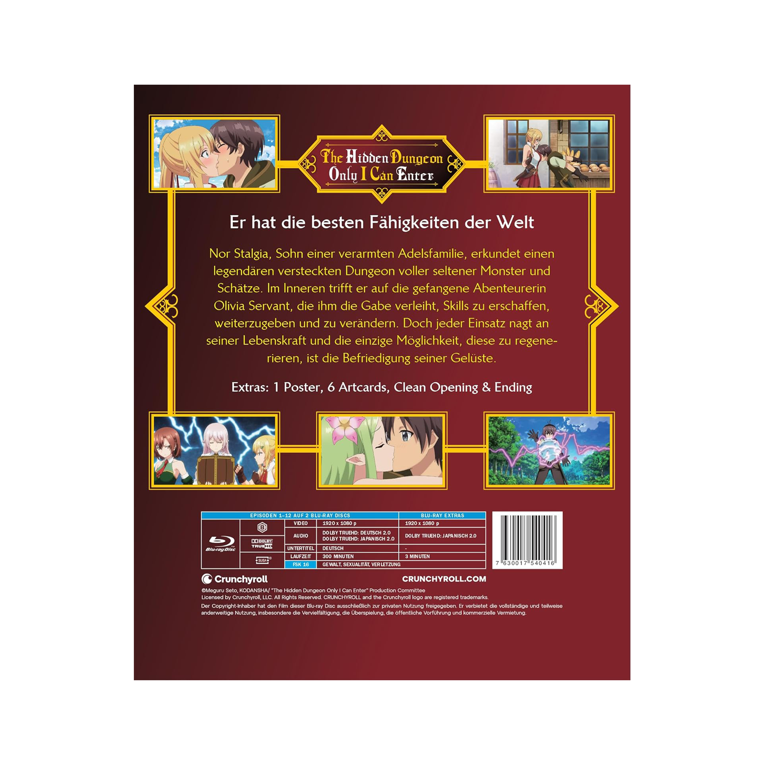 The Hidden Dungeon Only I Can Enter - Gesamtausgabe (Blu-ray)