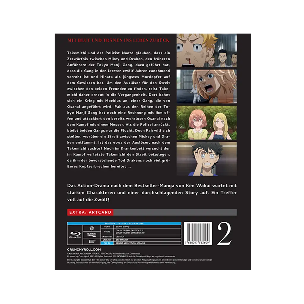 Tokyo Revengers - Staffel 1 - Vol. 2 (Blu-ray)