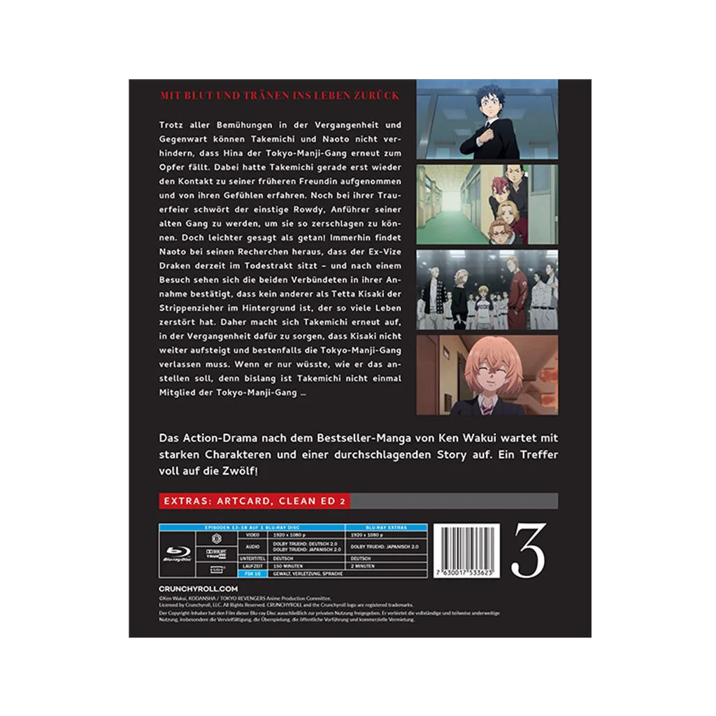 Tokyo Revengers - Staffel 1 - Vol. 3 (Blu-ray)