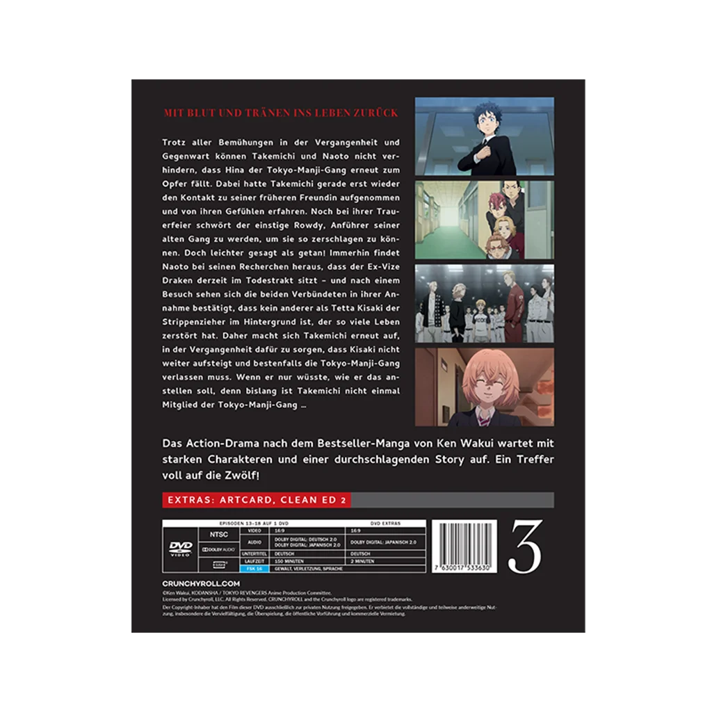 Tokyo Revengers - Staffel 1 - Vol. 3 (DVD)