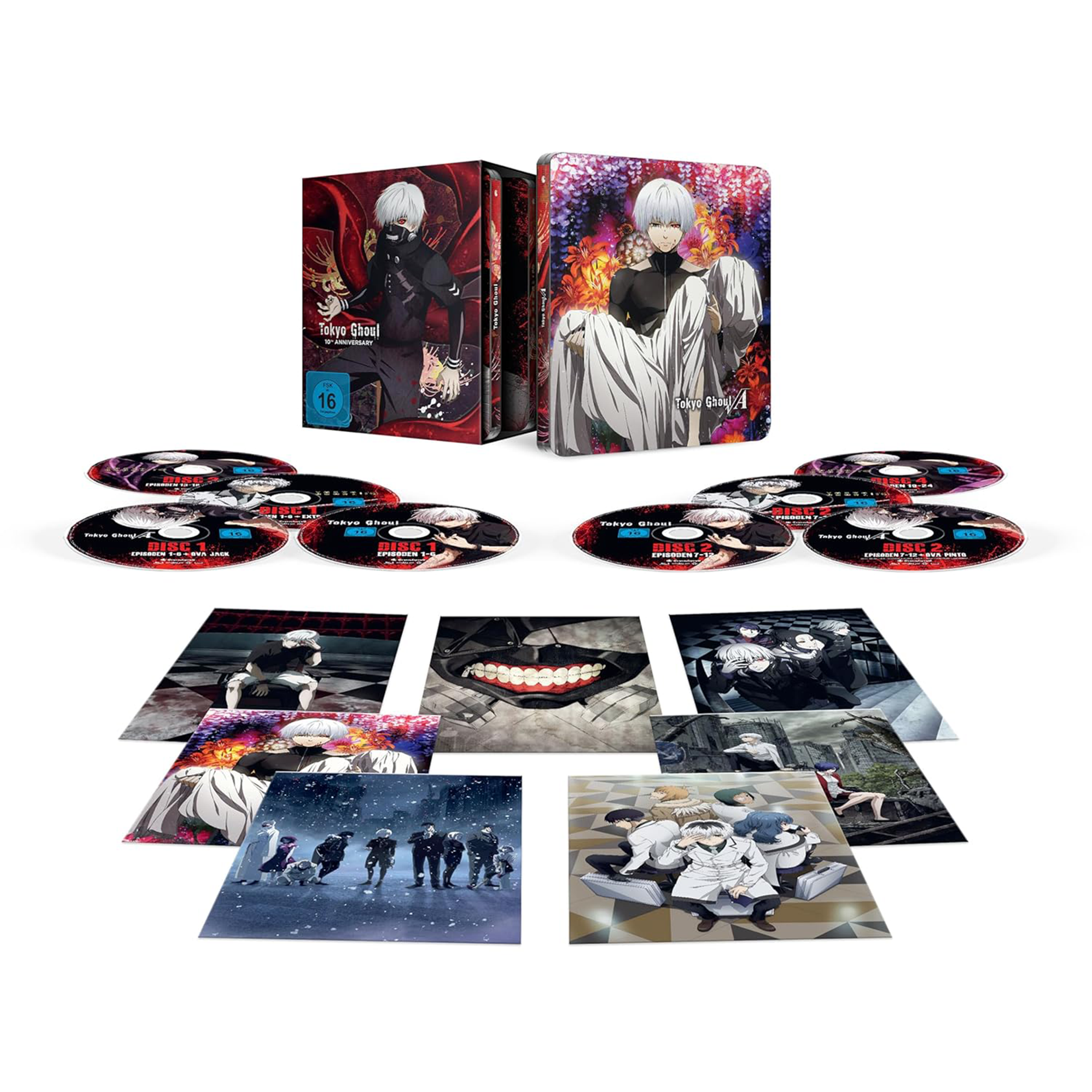 Tokyo Ghoul - Complete Series - 10th Anniversary Box Set (Blu-ray)