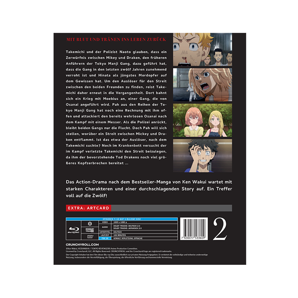 Tokyo Revengers - Staffel 1 - Vol. 2 (Blu-ray)