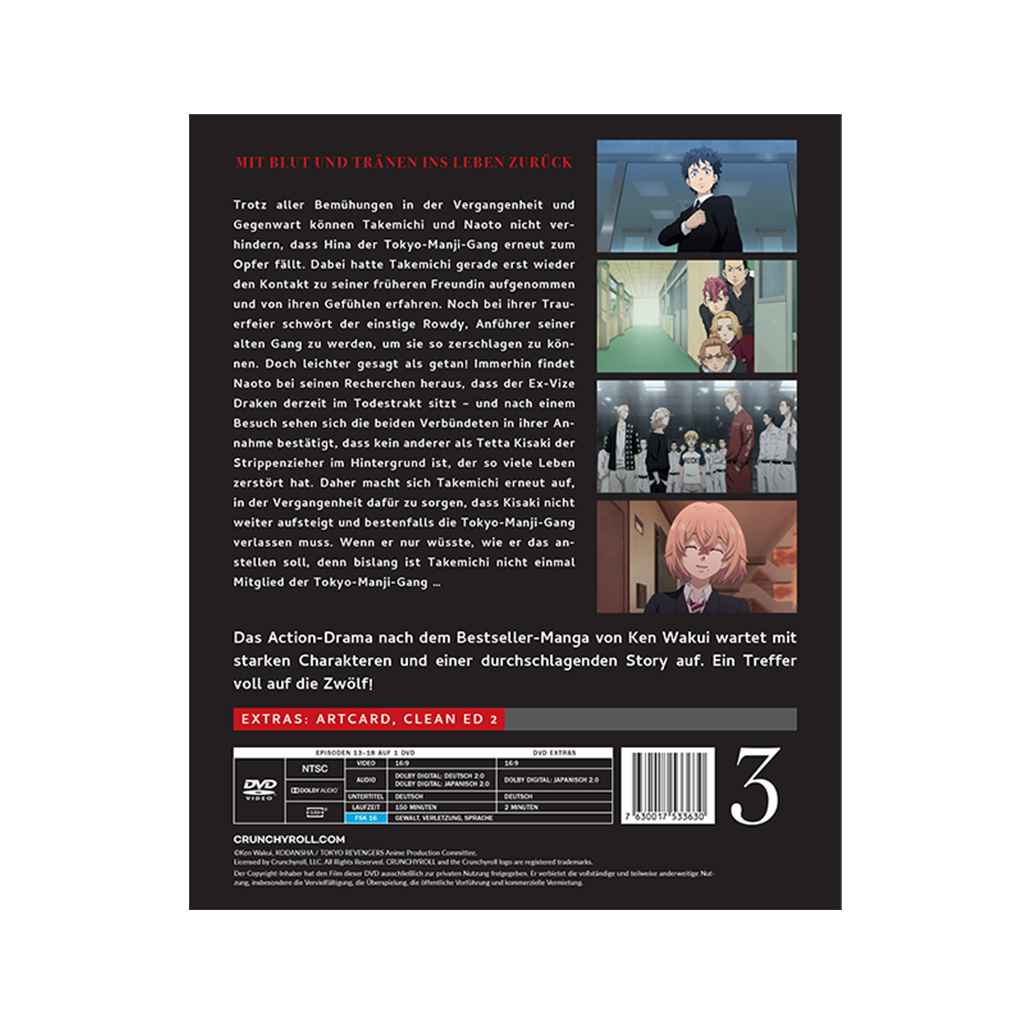 Tokyo Revengers - Staffel 1 - Vol. 3 (DVD)