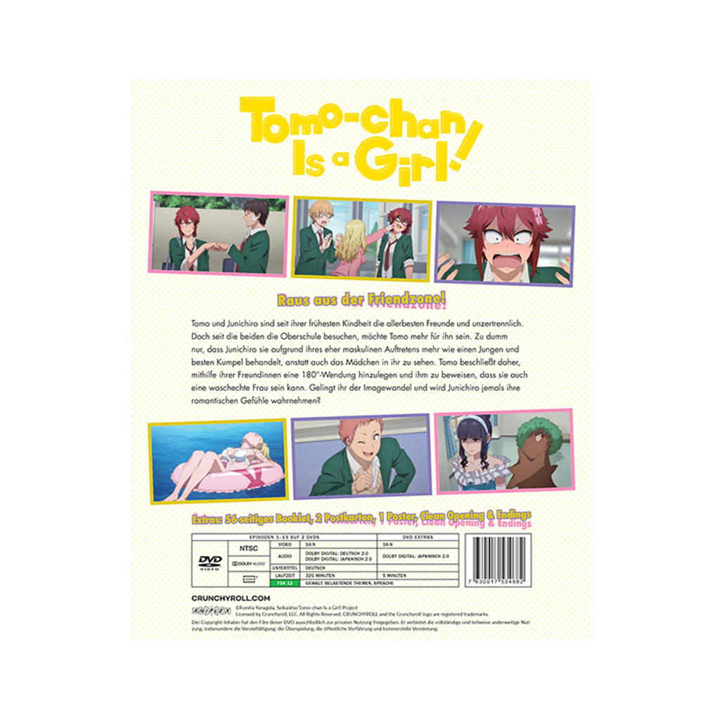 Tomo-chan Is a Girl! - Gesamtausgabe (DVD)