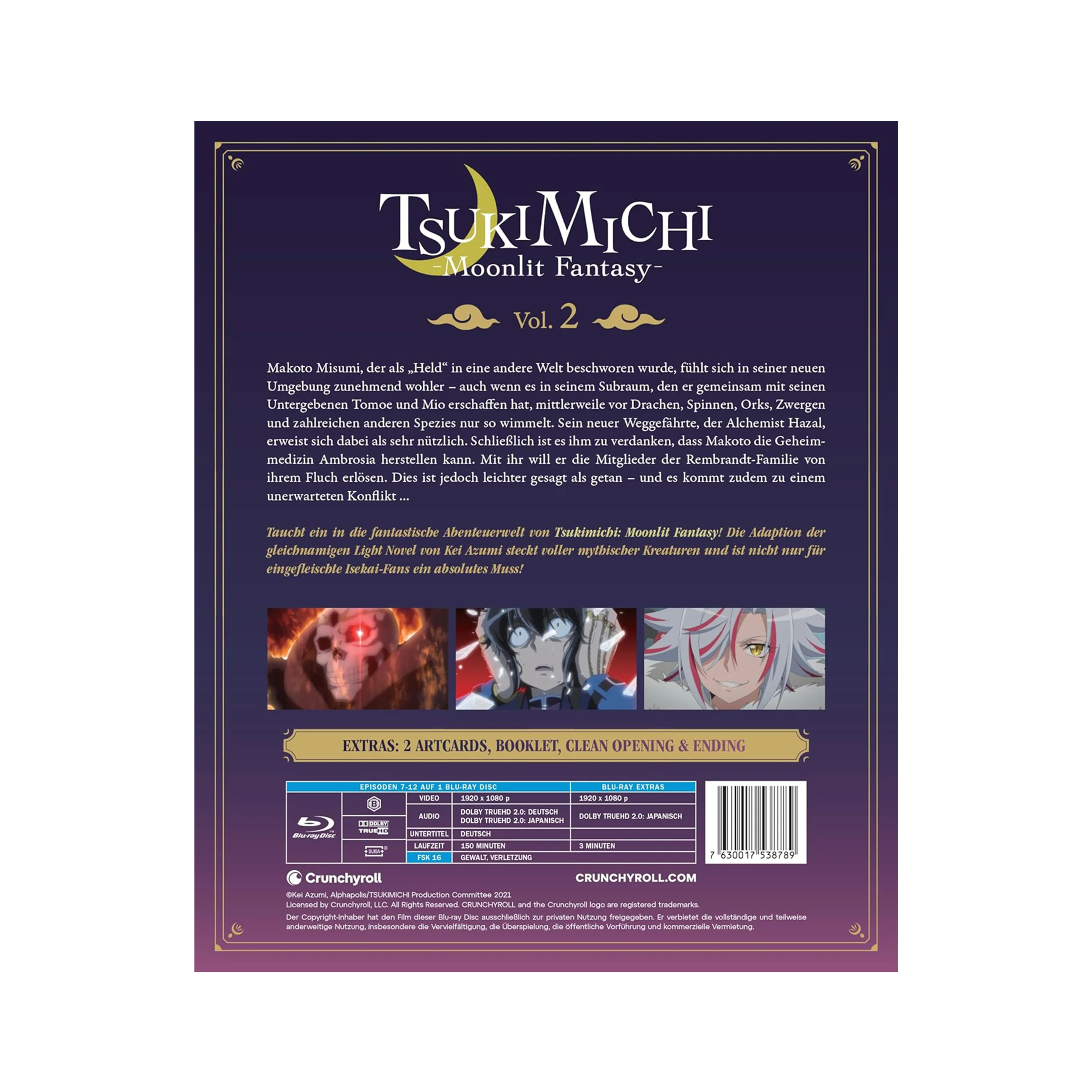 Tsukimichi: Moonlit Fantasy - Staffel 1 - Vol. 2 (Blu-ray)