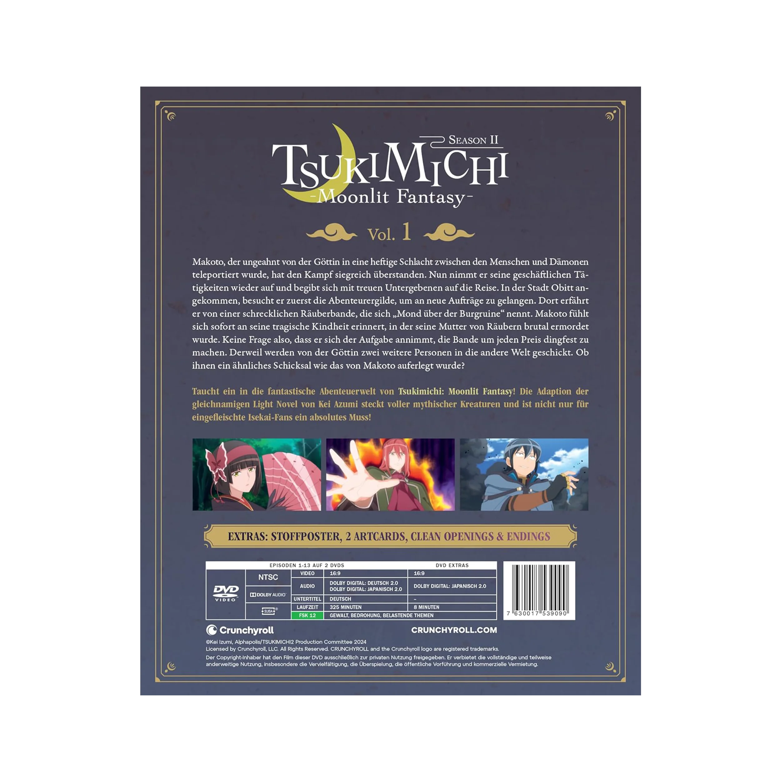 Tsukimichi: Moonlit Fantasy - Staffel 2 - Vol. 1 - Limited Edition mit Sammelschuber (DVD)