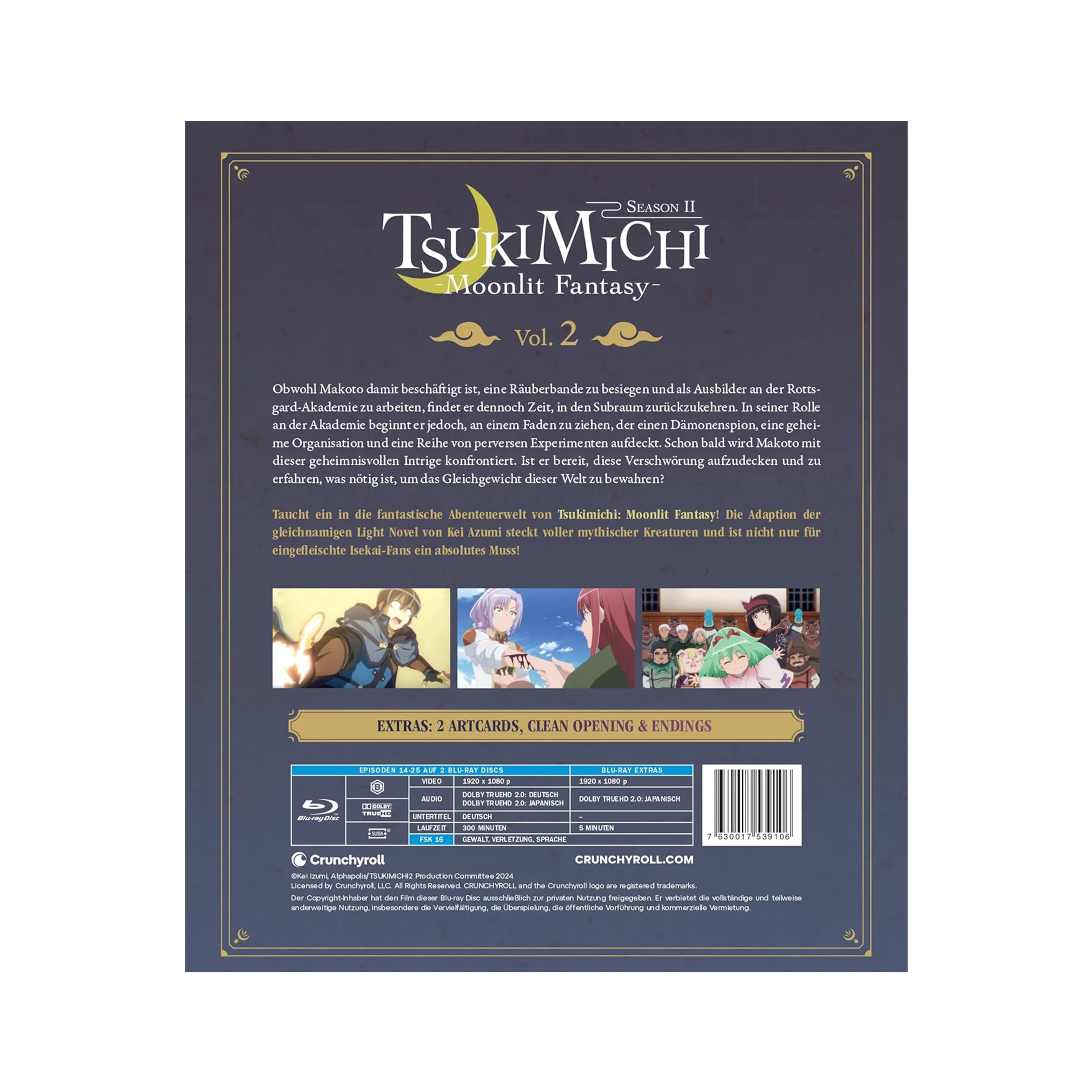 Tsukimichi Moonlit Fantasy Staffel 2 Vol 2 Blu-ray Produktbild