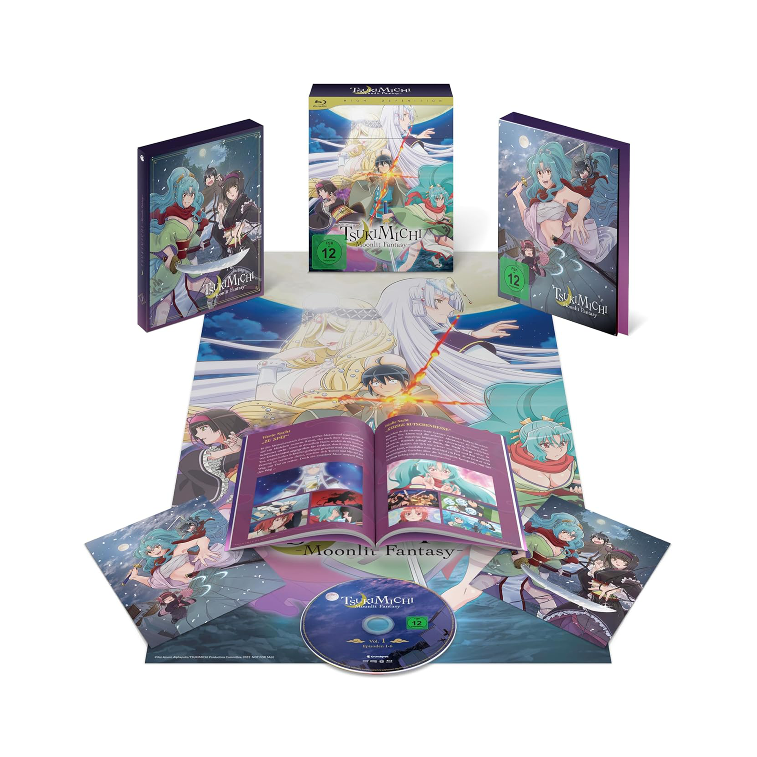 Tsukimichi: Moonlit Fantasy - Staffel 1 - Vol. 1 - Limited Edition mit Sammelschuber (Blu-ray)