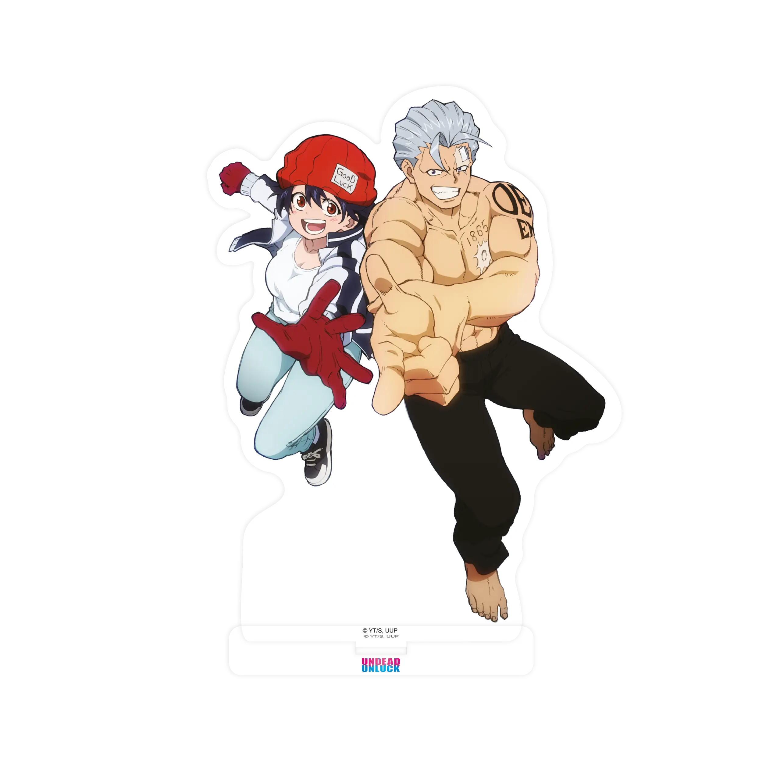 Undead Unluck - Acrylaufsteller - Fuko & Andy (Holo-Effekt)
