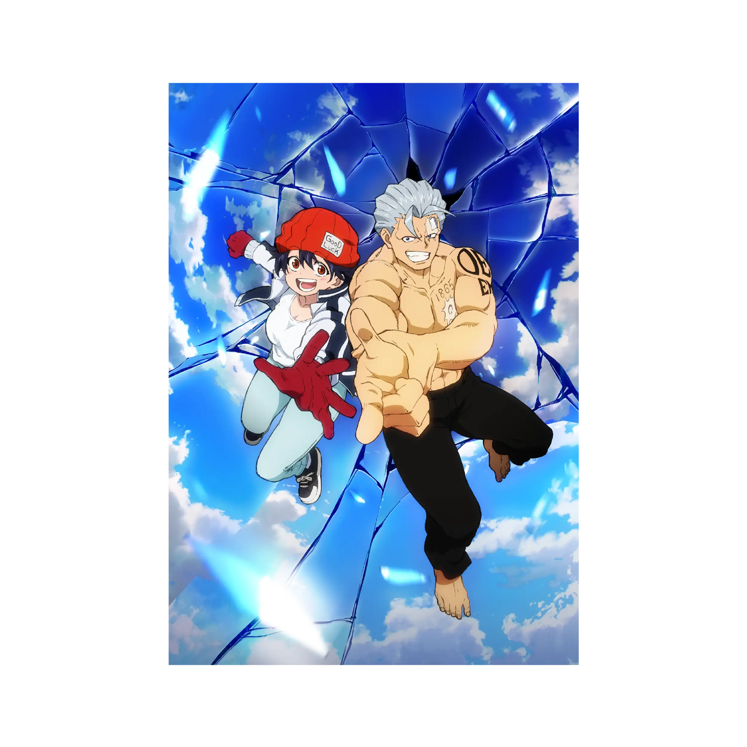 Undead Unluck - Motiv: Andy & Fuko - 3D-Karte (DIN A5) [AKIBA PASS EXCLUSIVE]