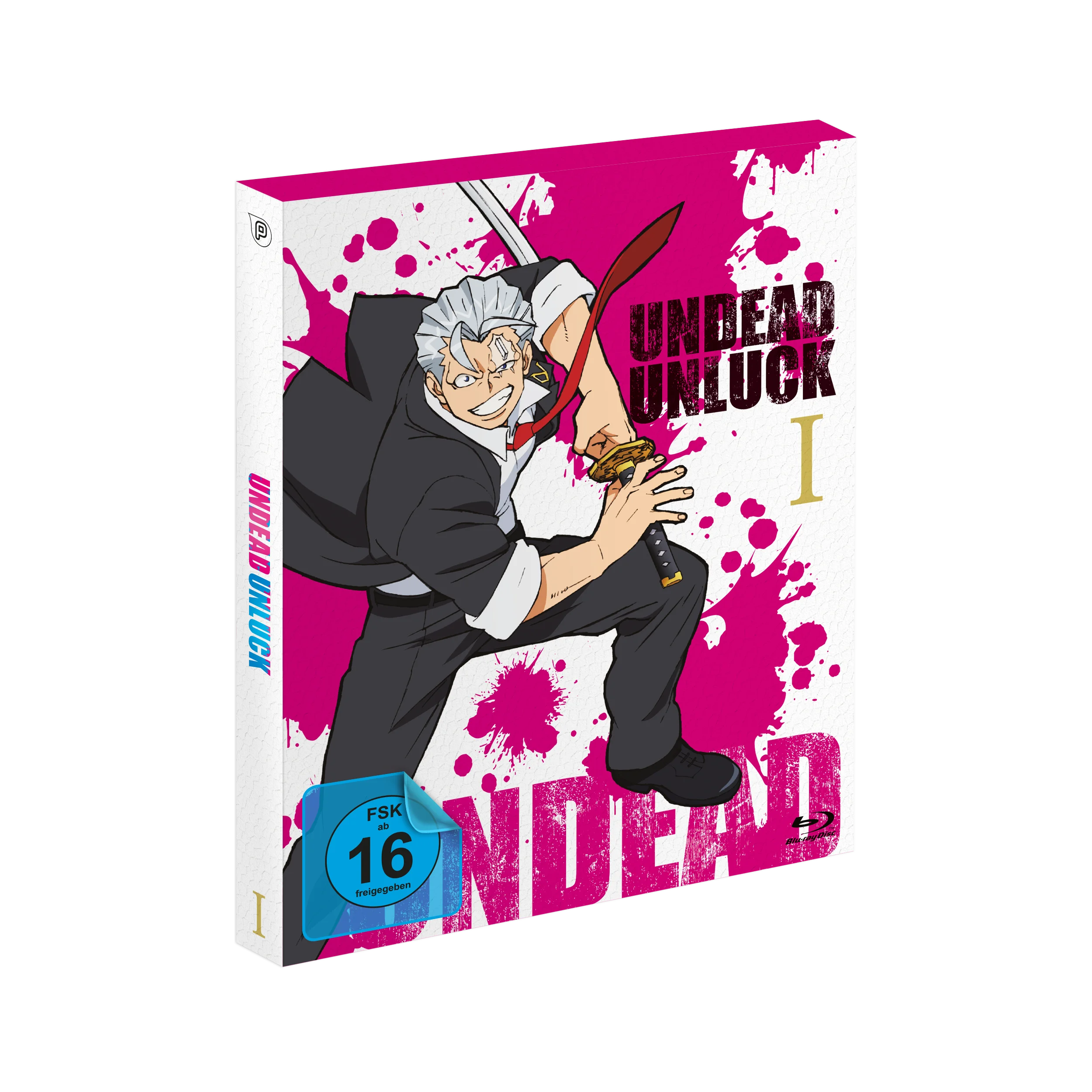 Undead Unluck Blu-ray Box Set für Vol. 1 auf einer Produktanzeige