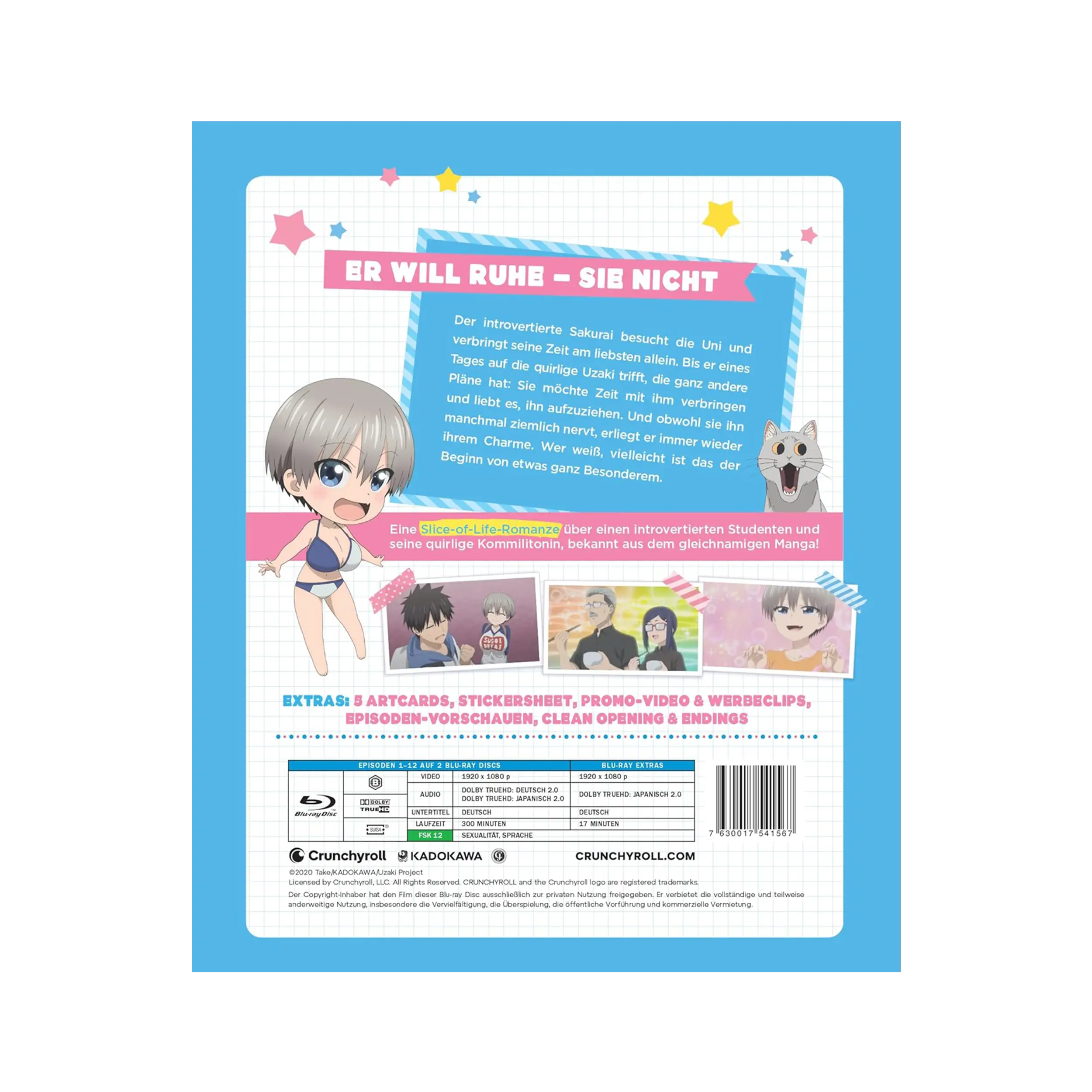 Uzaki-chan Wants to Hang Out! - Staffel 1 - Gesamtausgabe (Blu-ray)