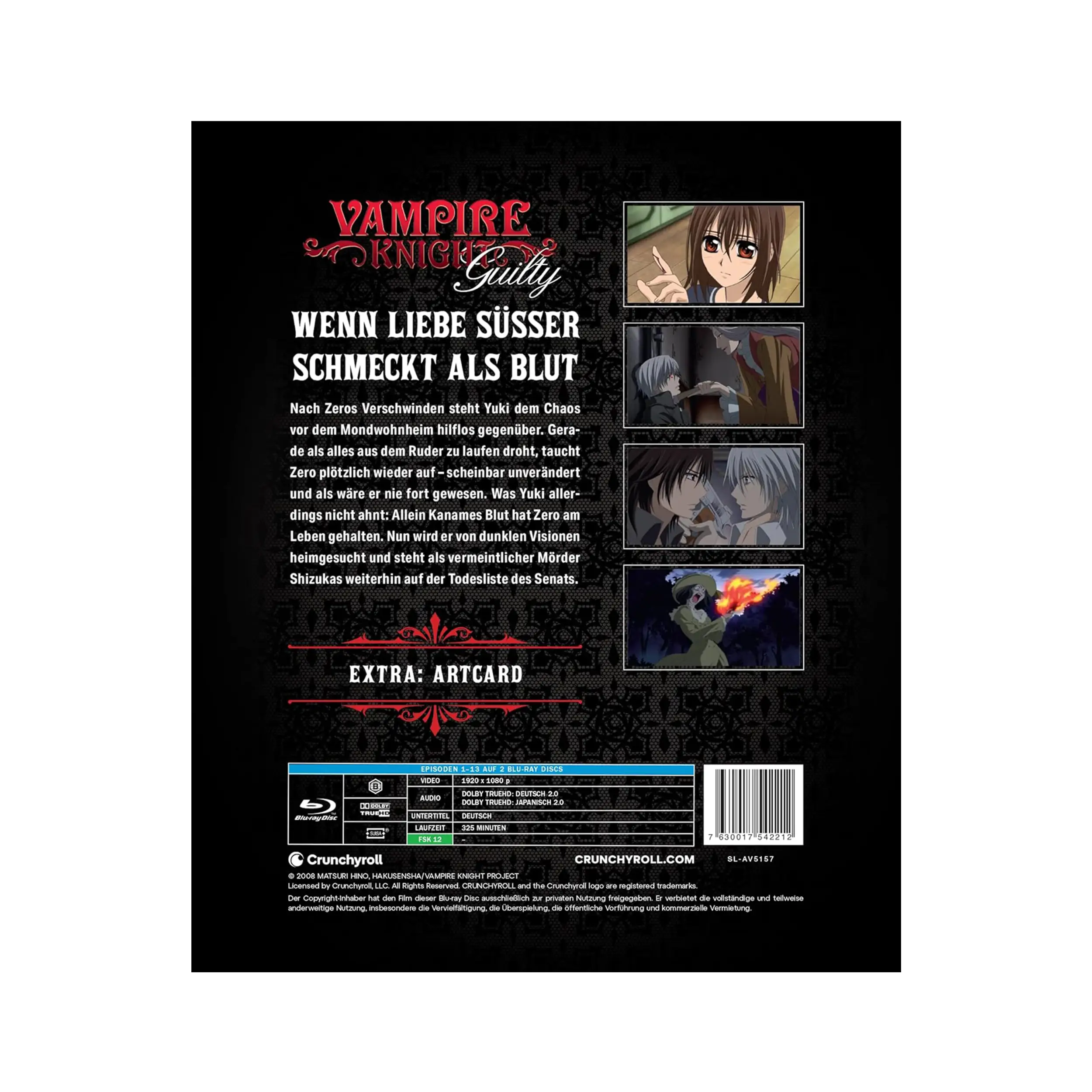Vampire Knight Guilty - Season 2 - Gesamtausgabe (Blu-ray)