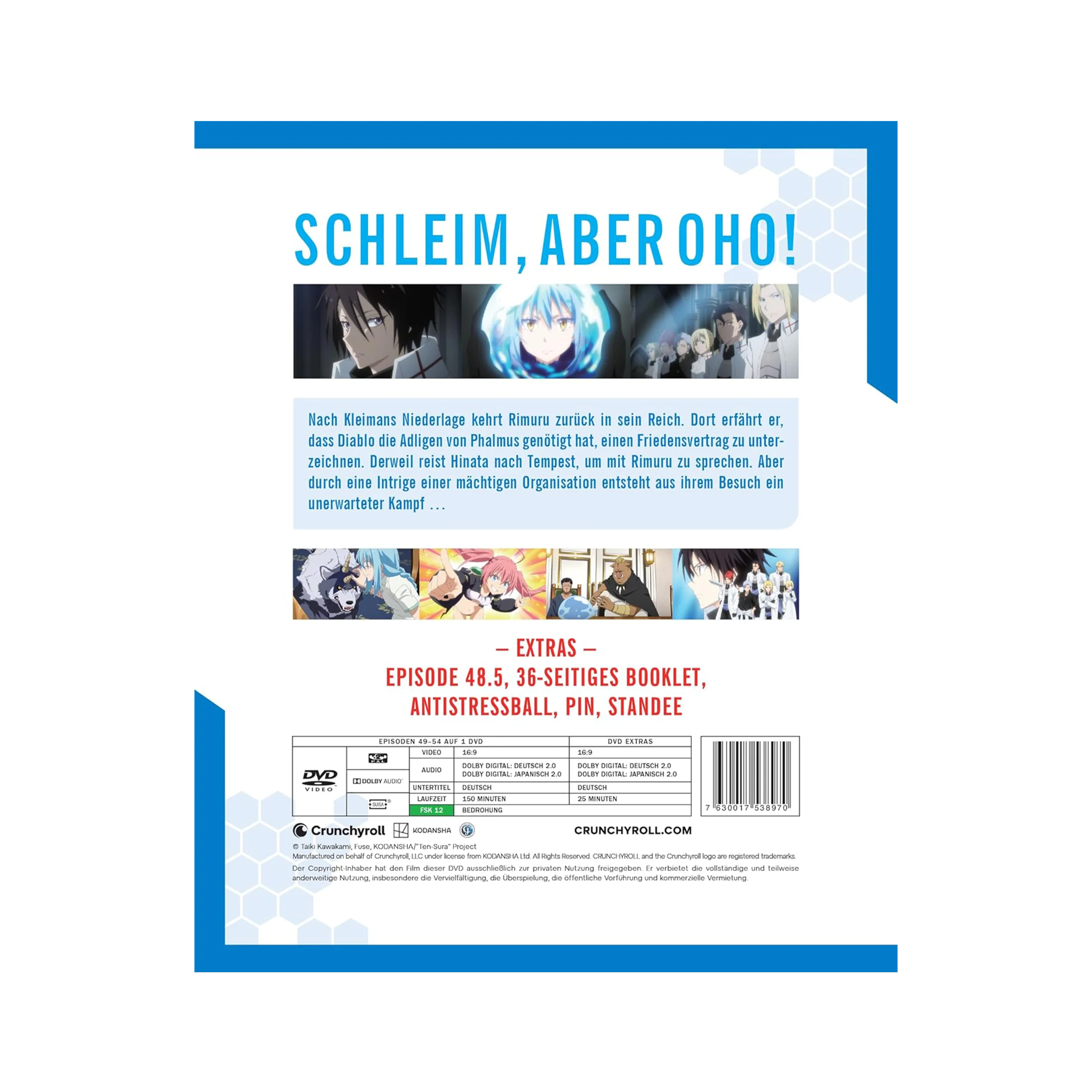 Meine Wiedergeburt als Schleim in einer anderen Welt - Staffel 3 - Vol. 1 - Limited Edition mit Sammelschuber (DVD)