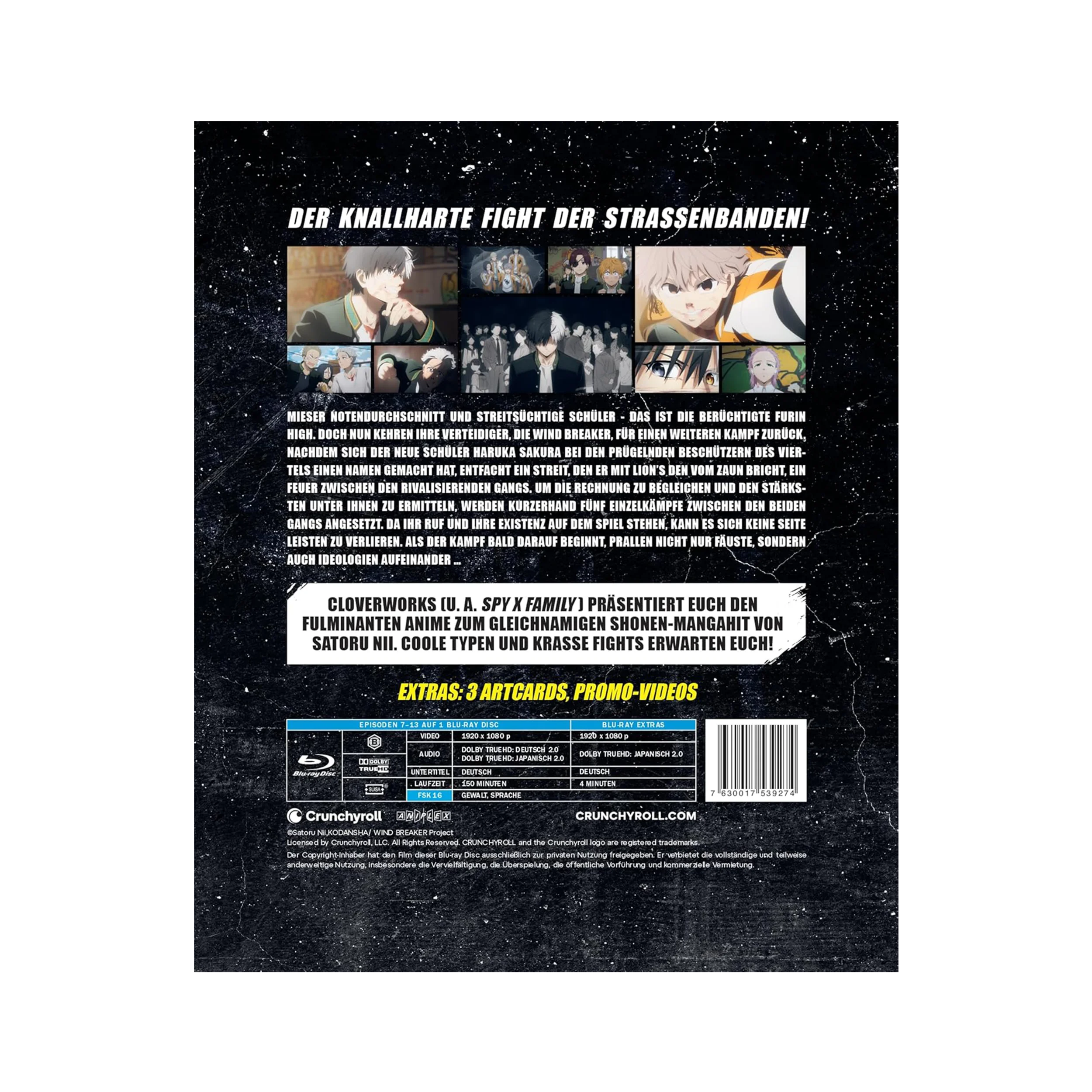 Wind Breaker - Staffel 1 - Vol. 2 (Blu-ray)