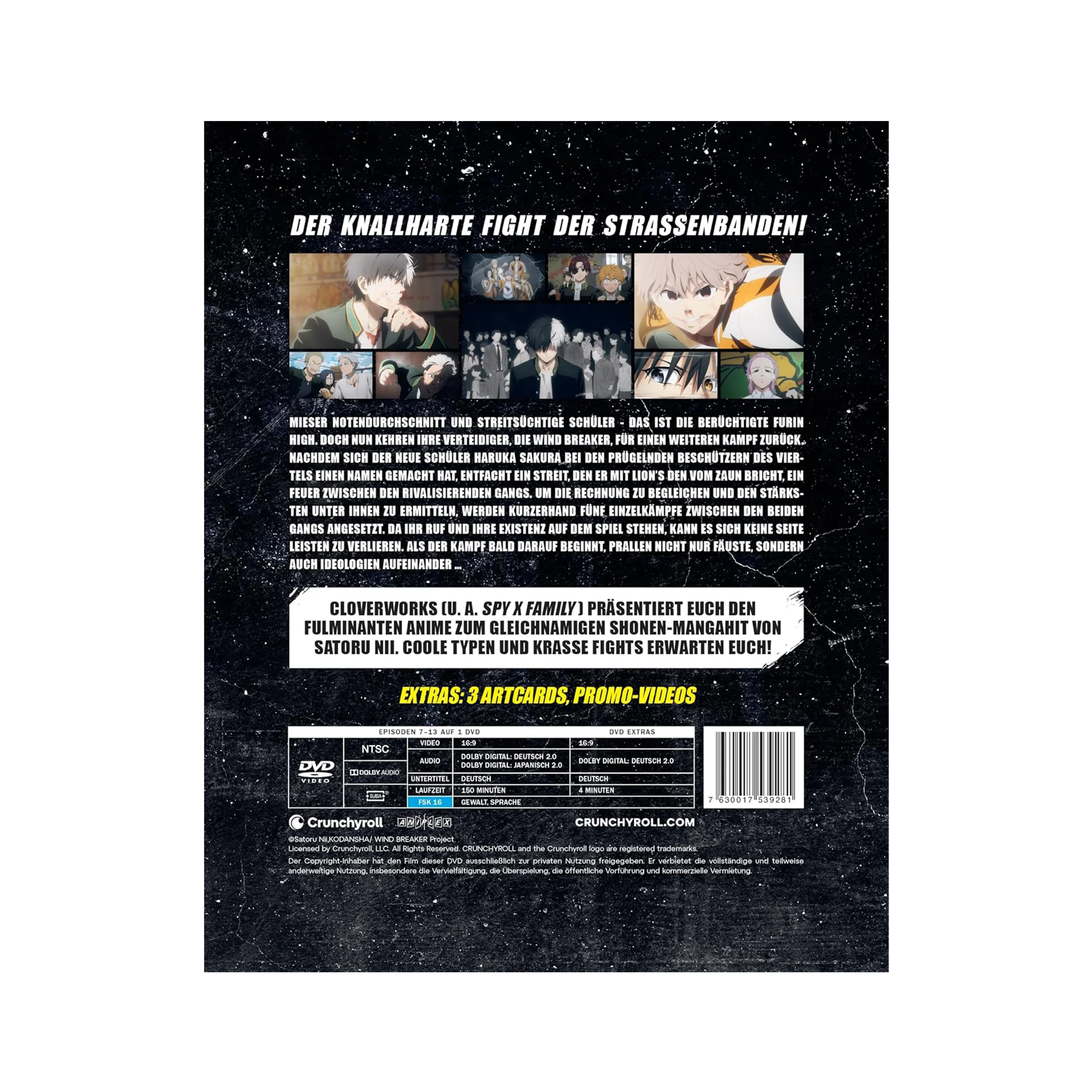 Wind Breaker - Staffel 1 - Vol. 2 (DVD)