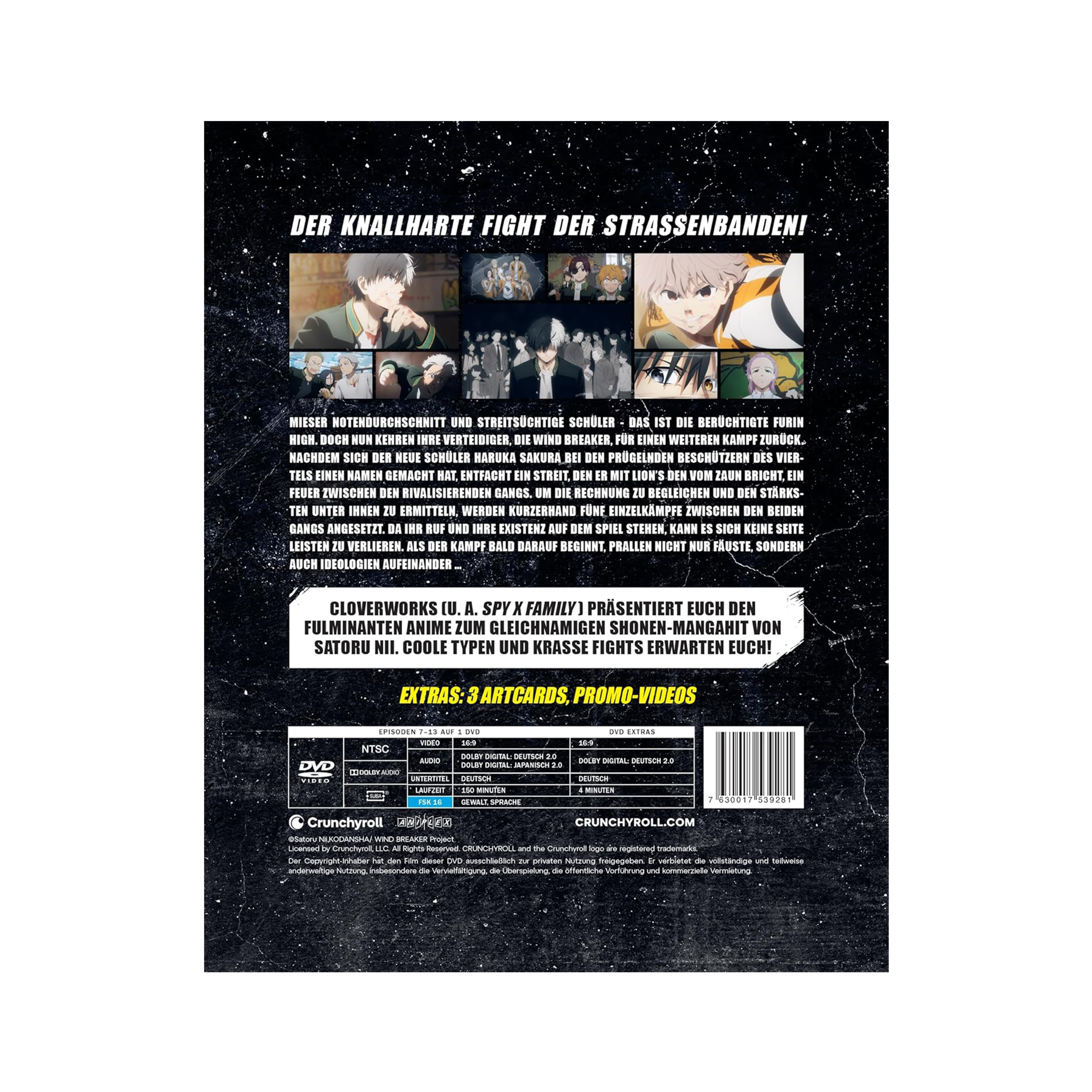 Wind Breaker - Staffel 1 - Vol. 2 (DVD)