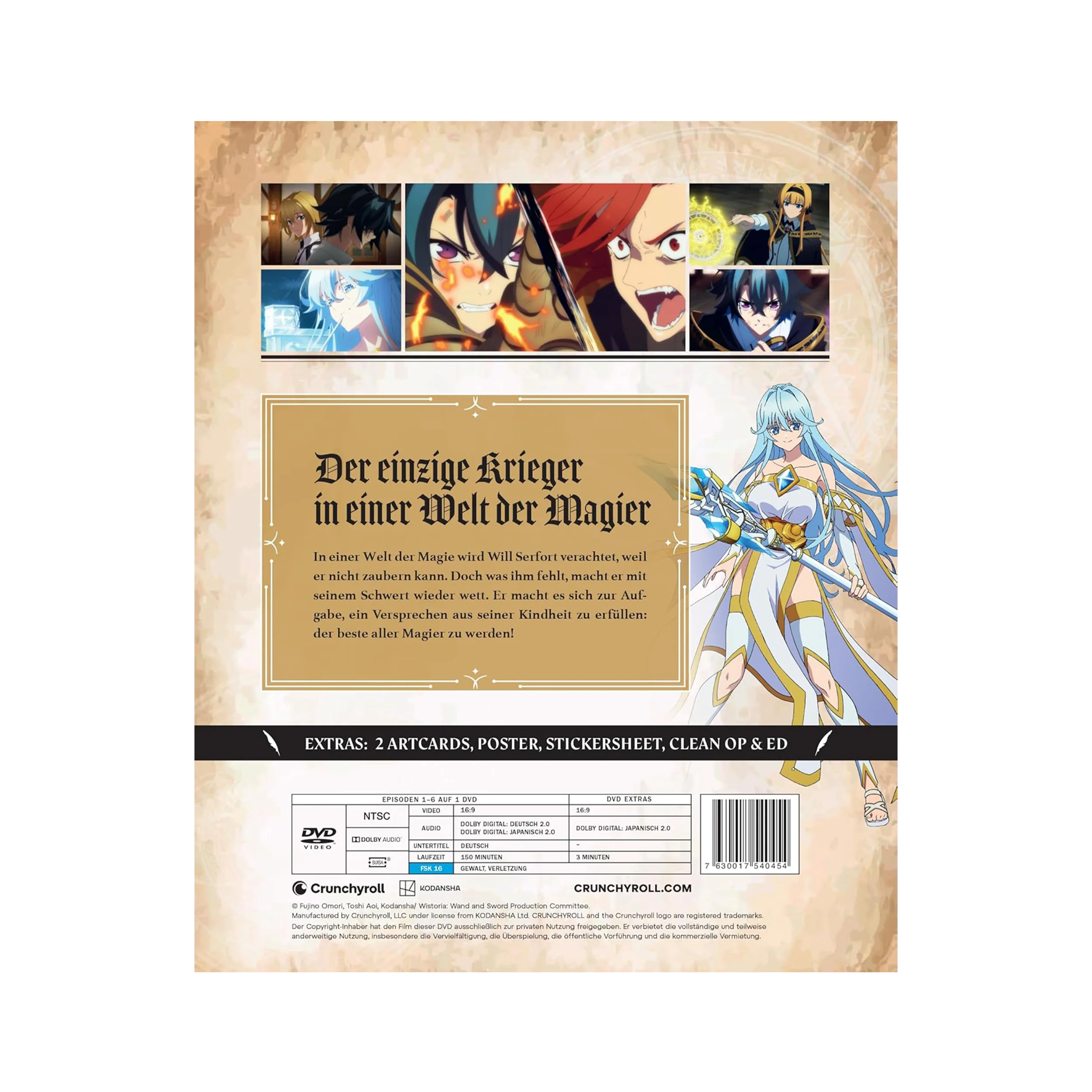 Wistoria: Wand and Sword - Staffel 1 - Vol. 1 - Limited Edition mit Sammelschuber (DVD)