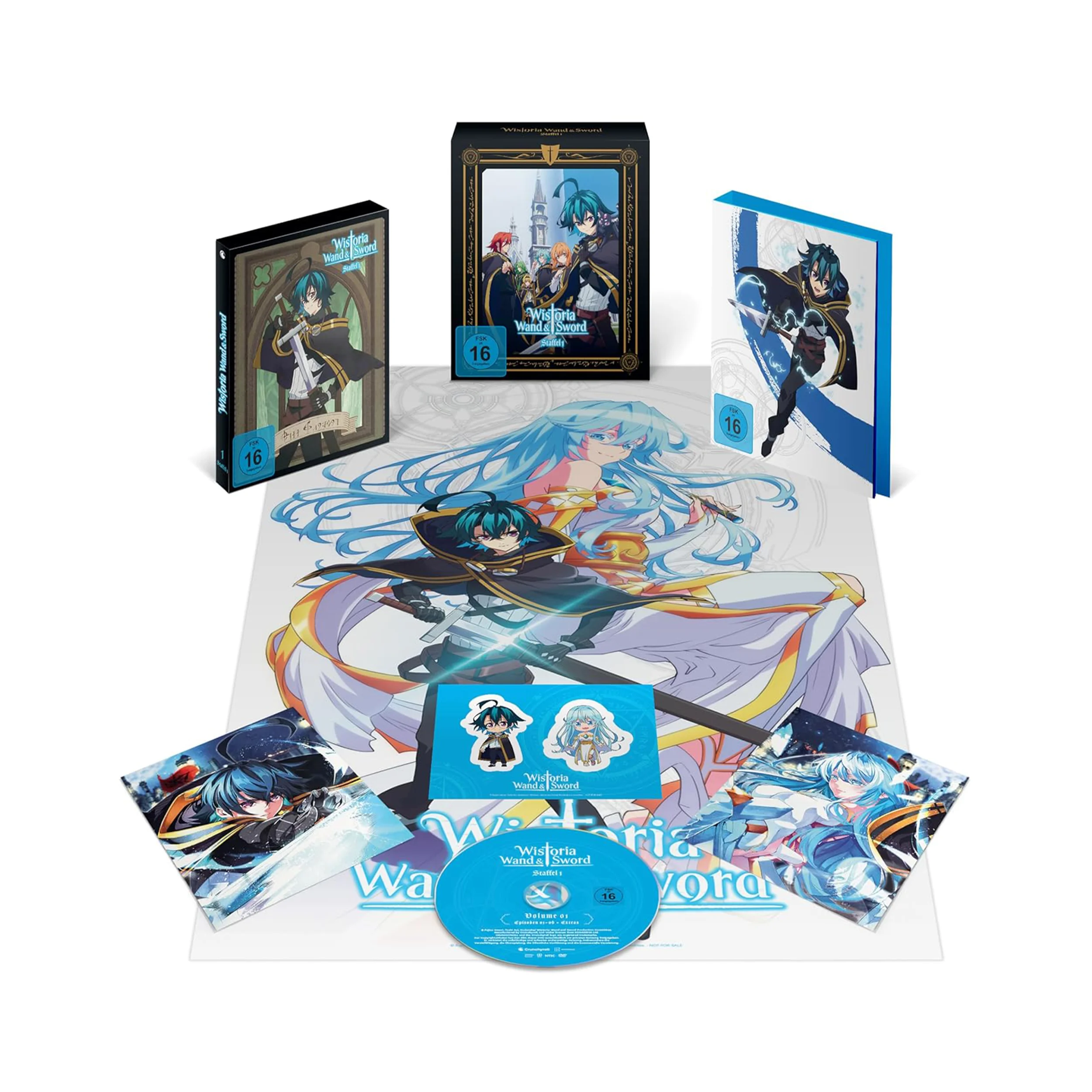 Wistoria: Wand and Sword - Staffel 1 - Vol. 1 - Limited Edition mit Sammelschuber (DVD)