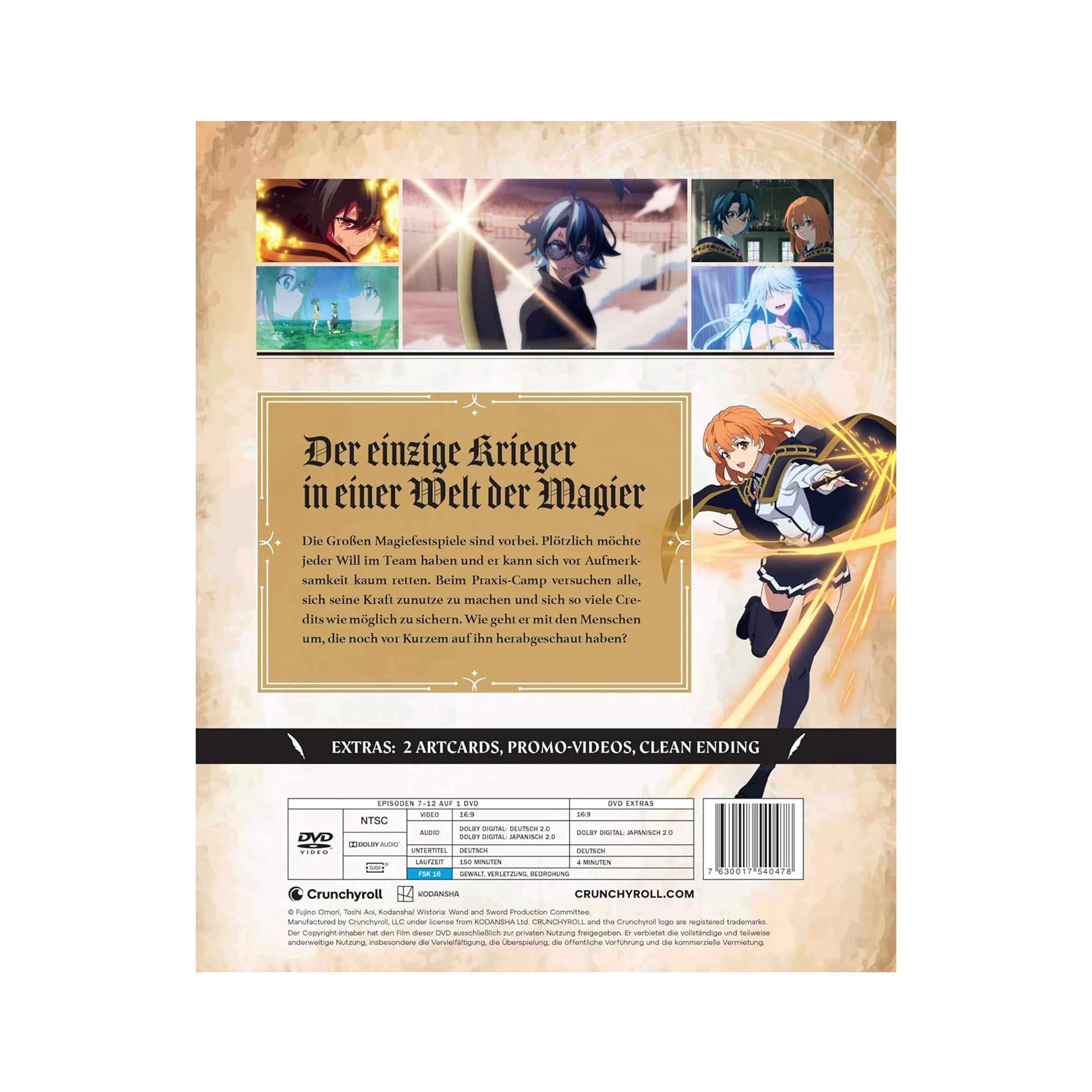 Wistoria: Wand and Sword - Staffel 1 - Vol. 2 (DVD)