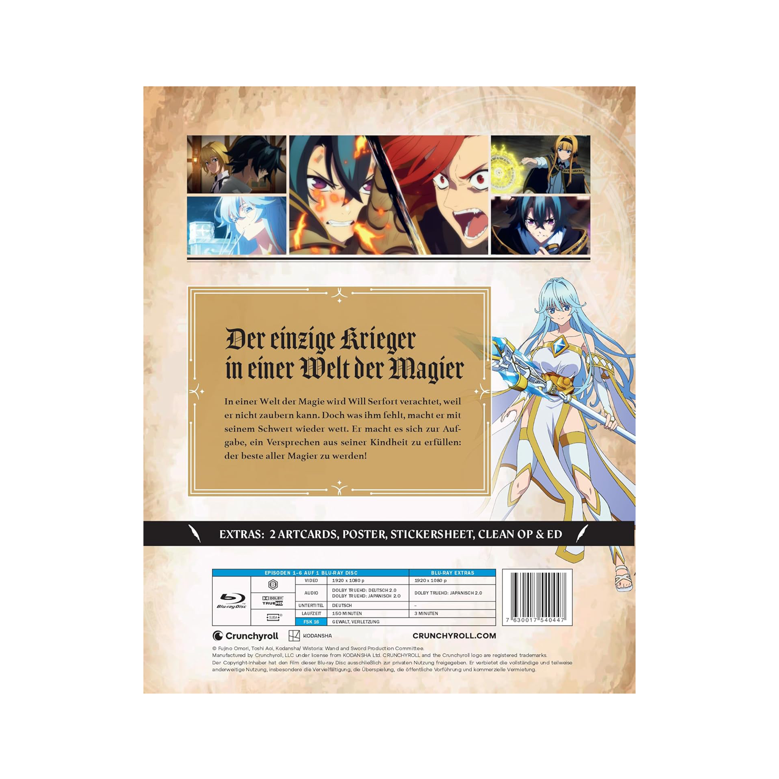 Wistoria: Wand and Sword - Staffel 1 - Vol. 1 Limited Edition mit Sammelschuber (Blu-ray)