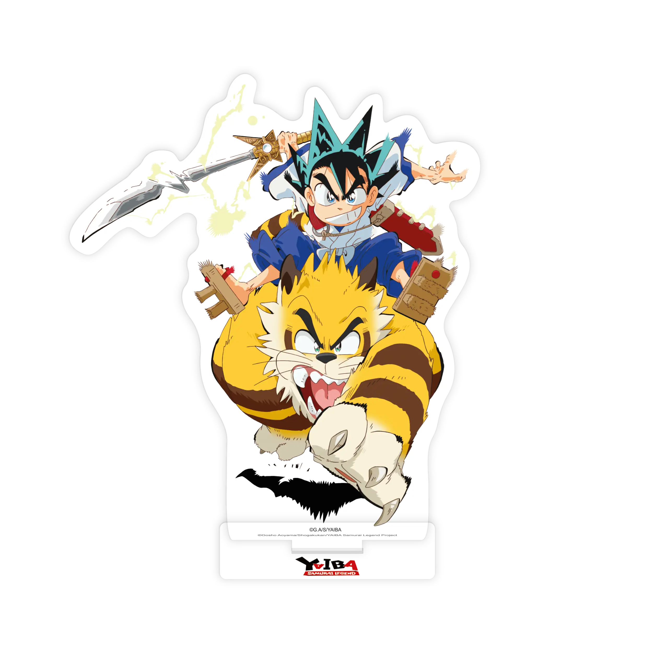 Yaiba: Samurai Legend - Acrylaufsteller - Yaiba & Kagetora (Holo-Effekt)
