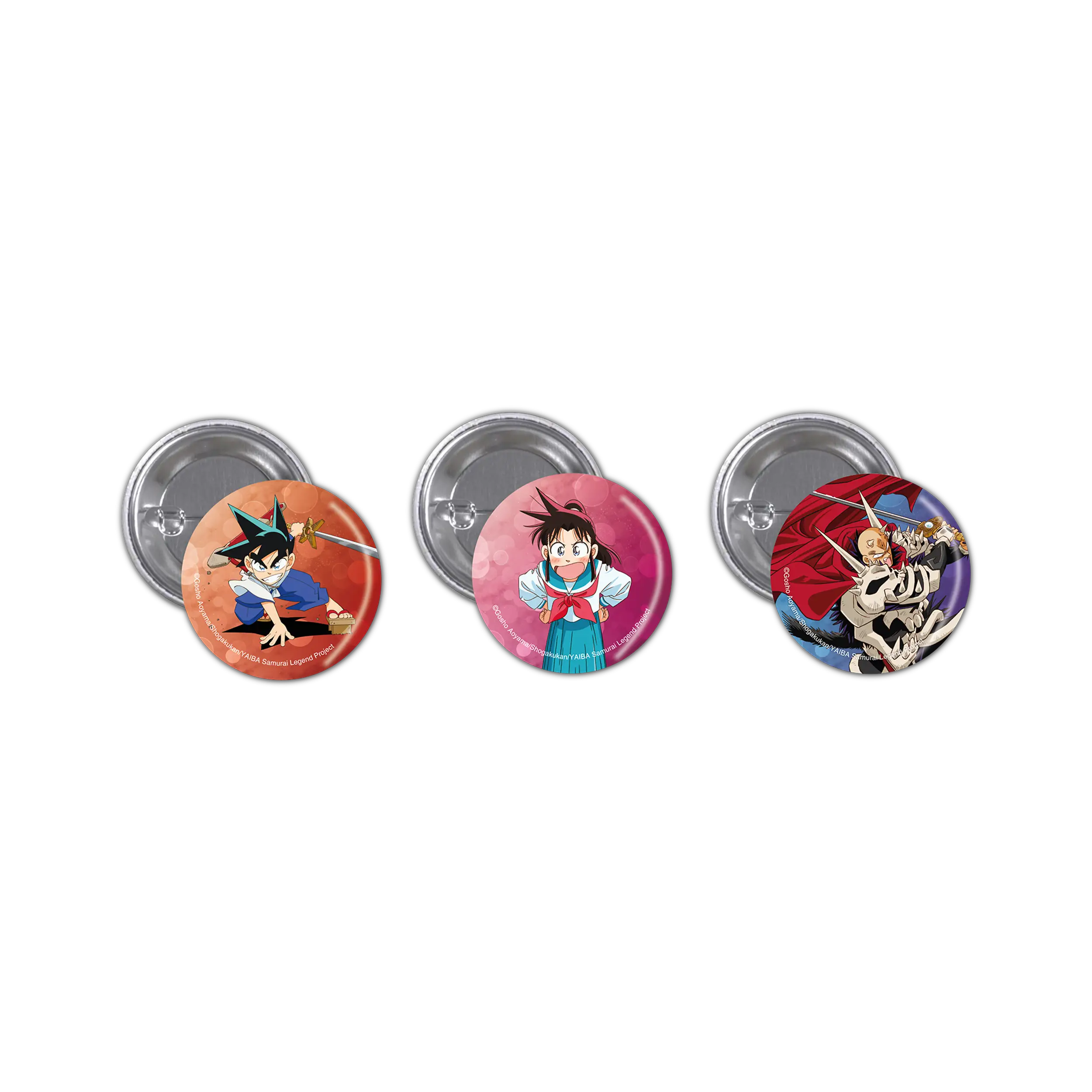 Yaiba: Samurai Legend - Button - Onimaru