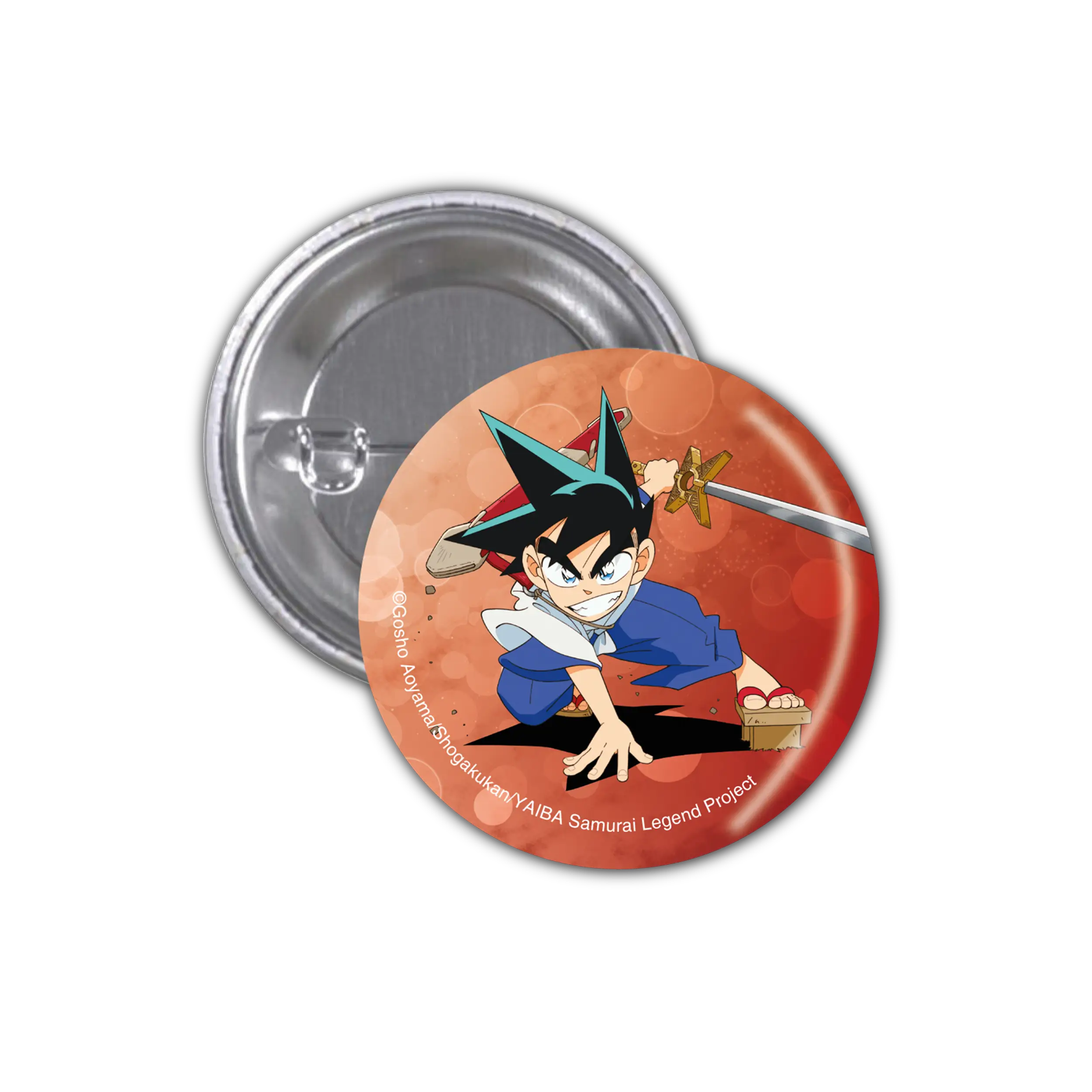 Yaiba: Samurai Legend - Button - Yaiba