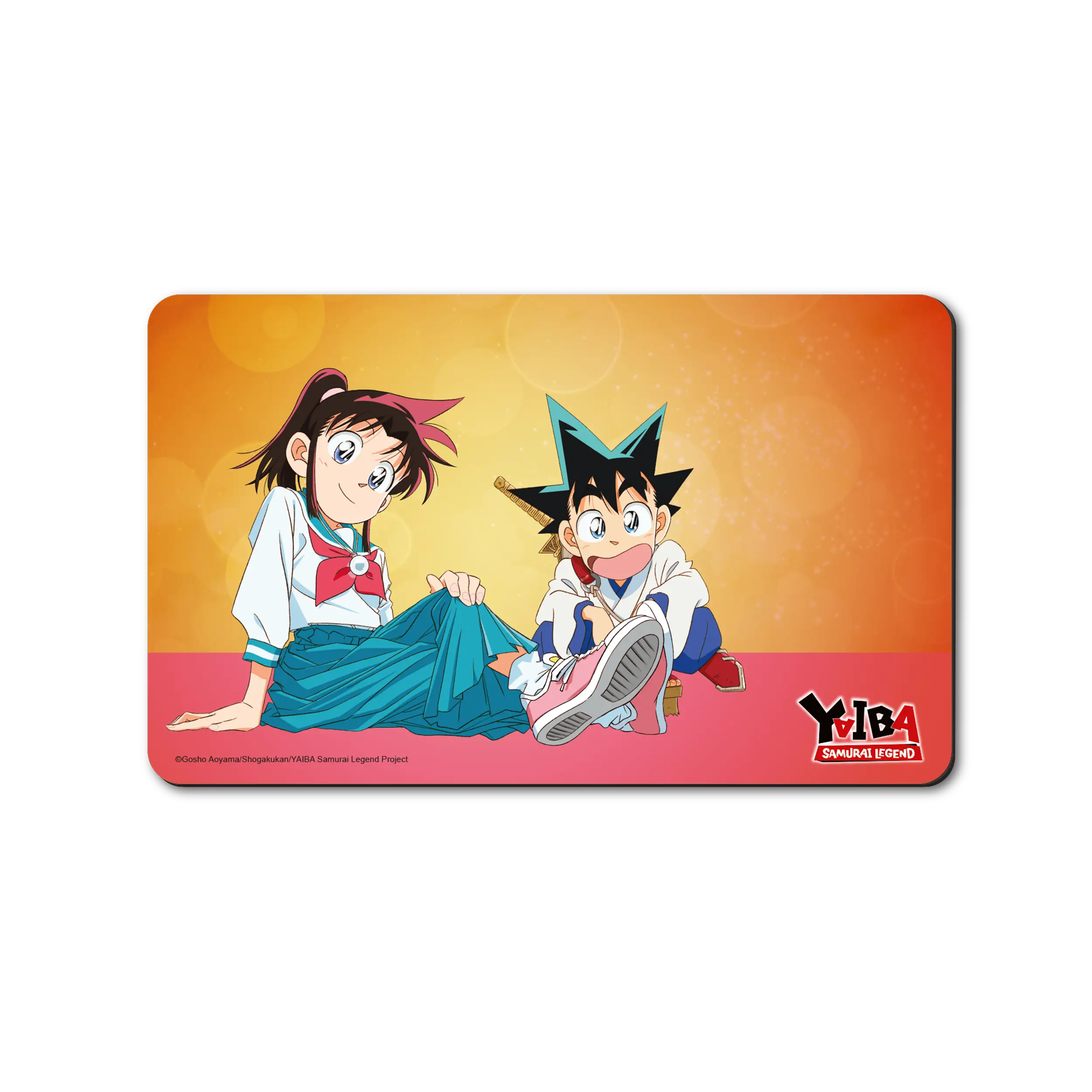 Yaiba: Samurai Legend - Frühstücksbrettchen - Yaiba & Sayaka