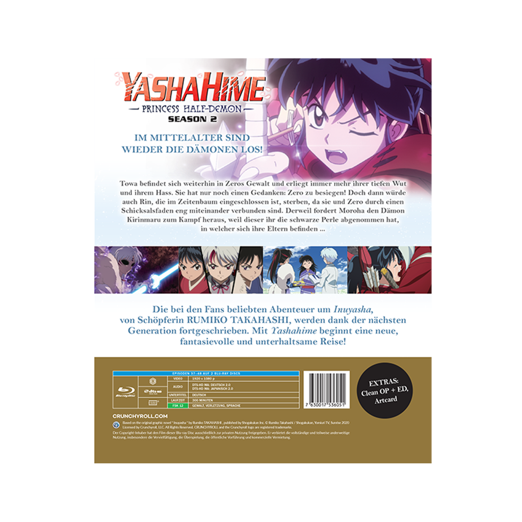 Yashahime Princess Half-Demon - Staffel 2 - Vol. 2 (Blu-ray)