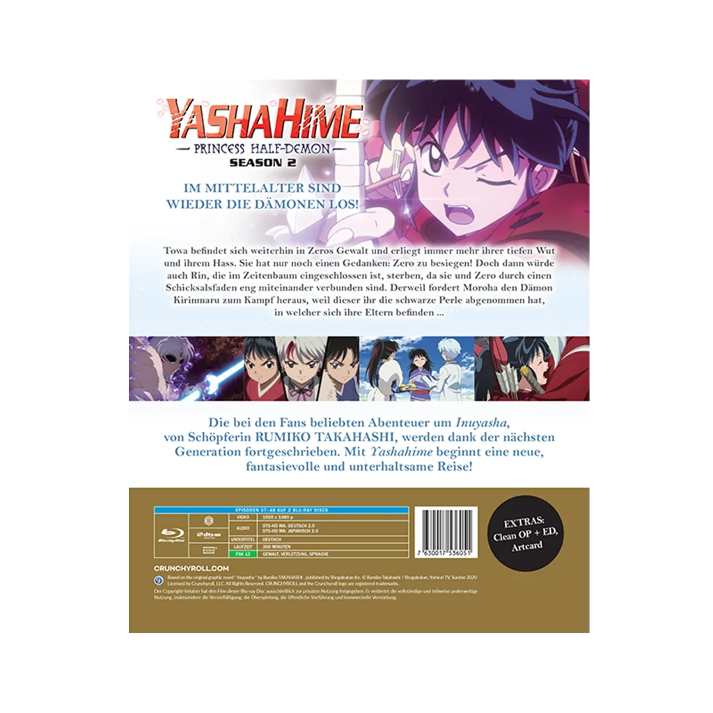 Yashahime Princess Half-Demon - Staffel 2 - Vol. 2 (Blu-ray)