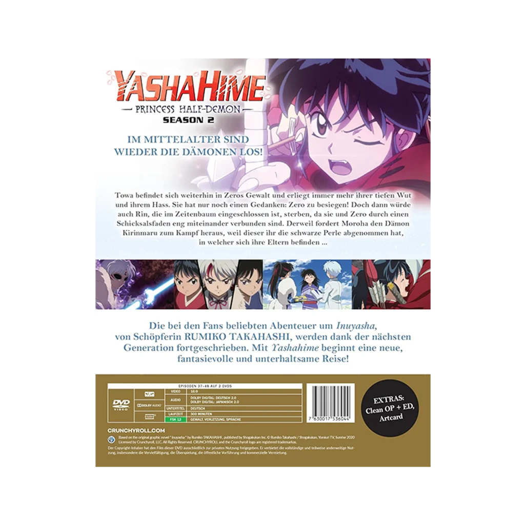 Yashahime Princess Half-Demon - Staffel 2 - Vol. 2 (DVD)