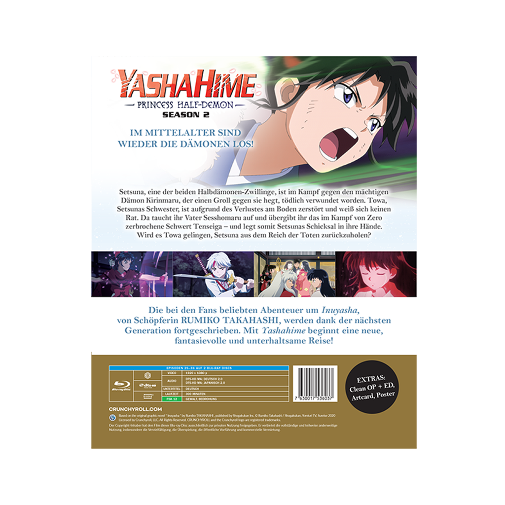 Yashahime Princess Half-Demon - Staffel 2 - Vol.1 mit Sammelschuber (Blu-ray)