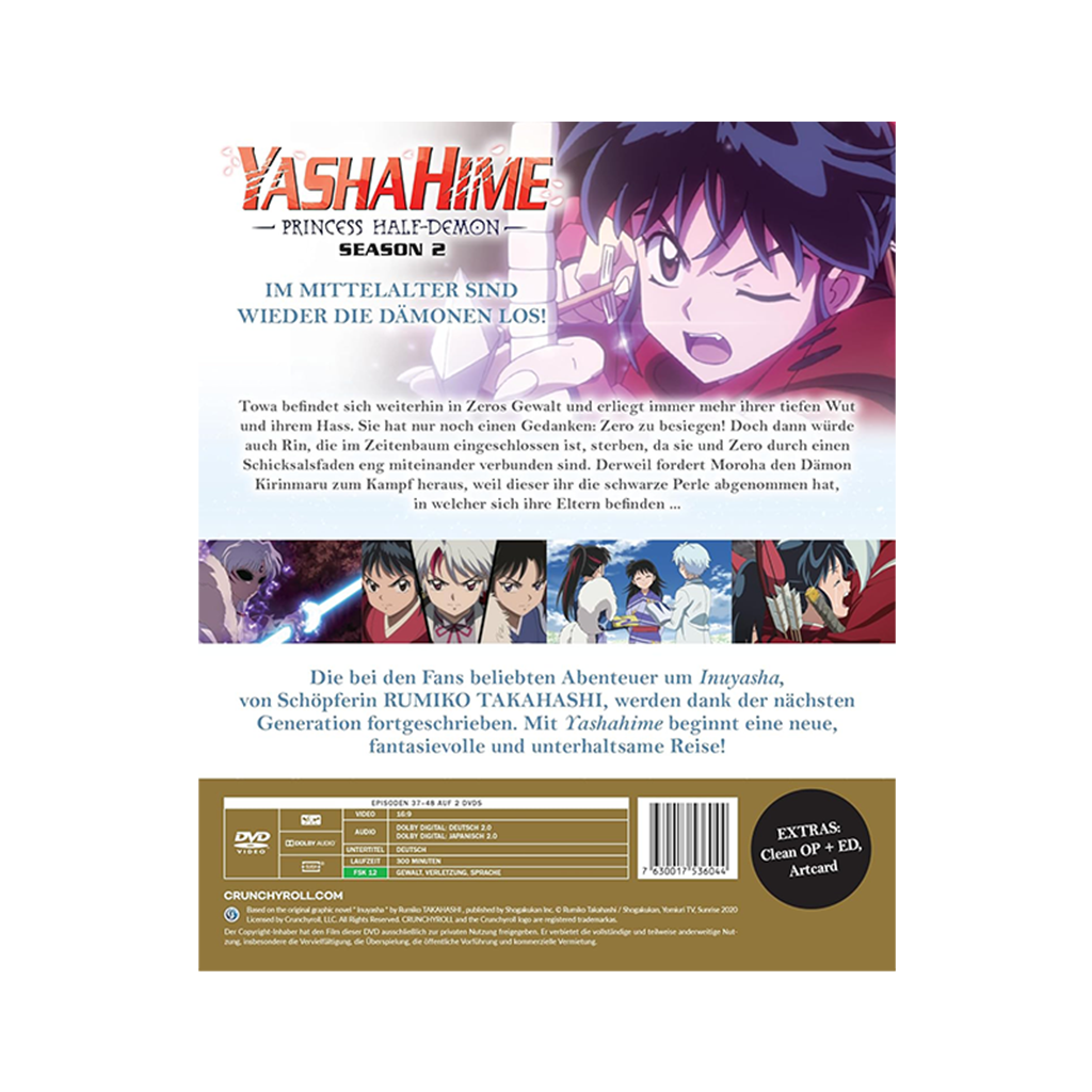 Yashahime Princess Half-Demon - Staffel 2 - Vol. 2 (DVD)