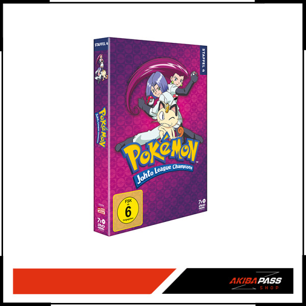 Pokémon - Staffel 4: Die Johto Liga Champions (DVD)